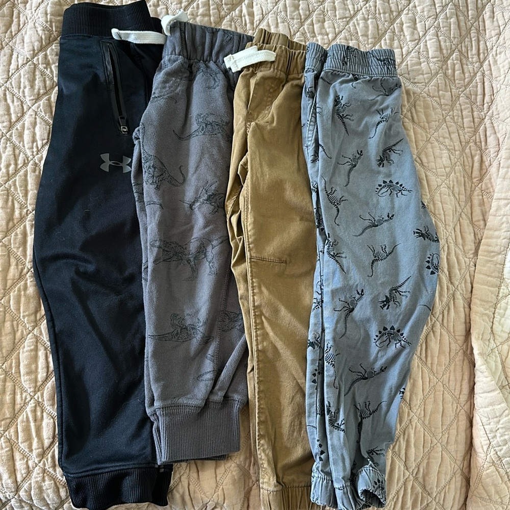 4/4T Boys Pants, Underarmour, Carters, Cat&Jack, Granimals